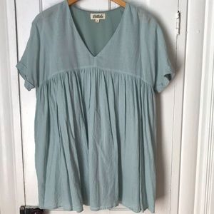 Listicle Babydoll Mini Dress